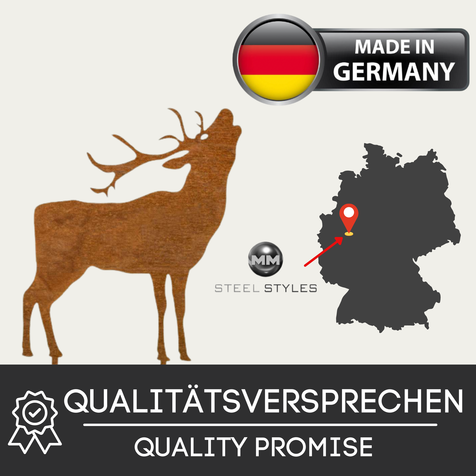 MM Steel Styles: Made in Germany Banner