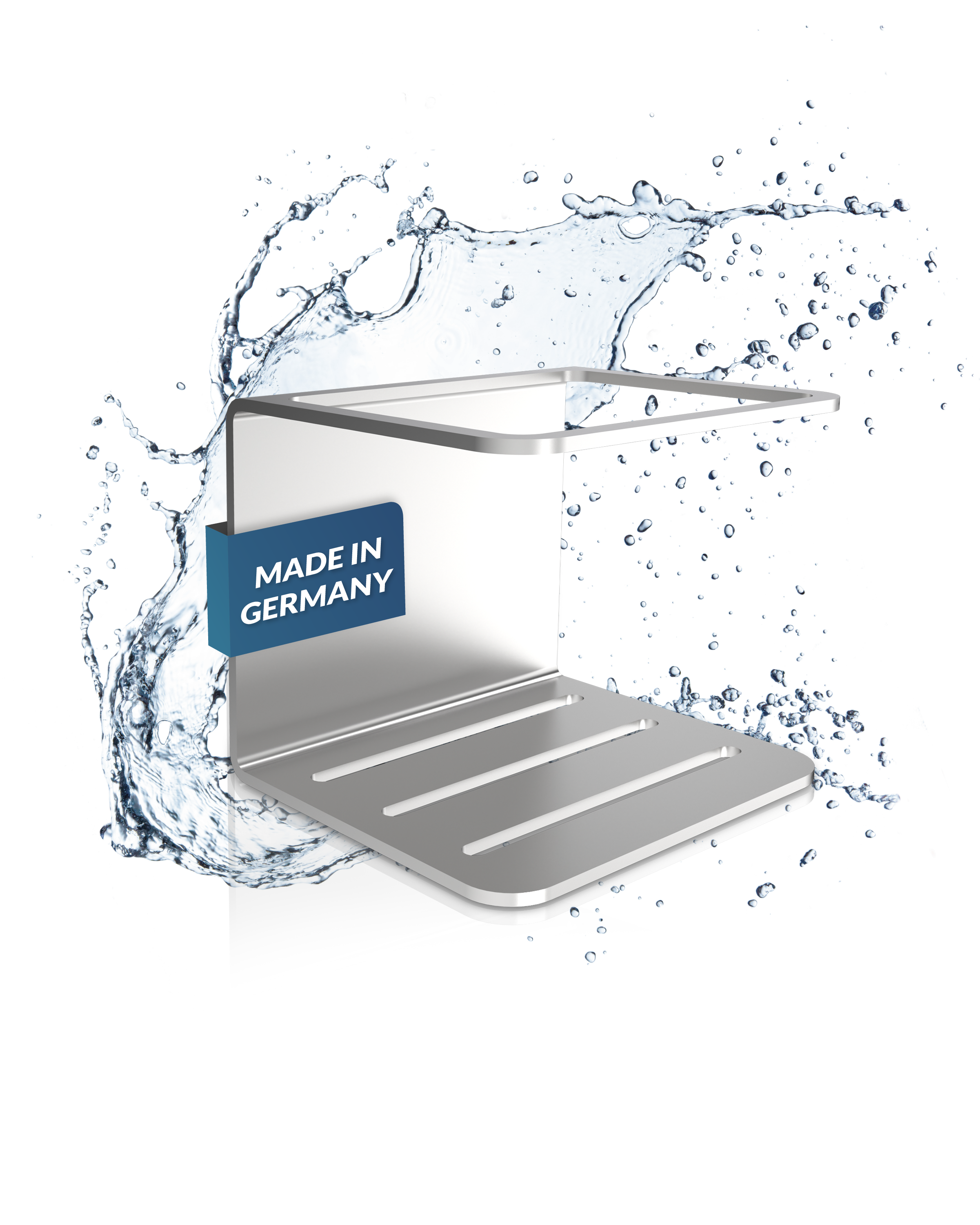 MM Steel Styles Duschablage klein